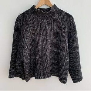 Zara | Mock Neck Knit Sweater